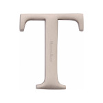 M Marcus Heritage Brass Letter T - Pin Fix 51mm